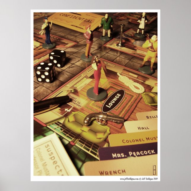 Clue Poster (Front)