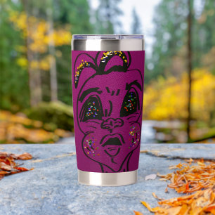 Clueless Bunny Insulated Tumbler