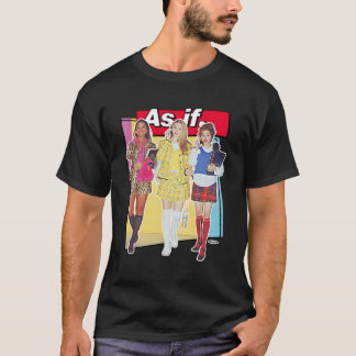 Clueless Geometric As If T-Shirt