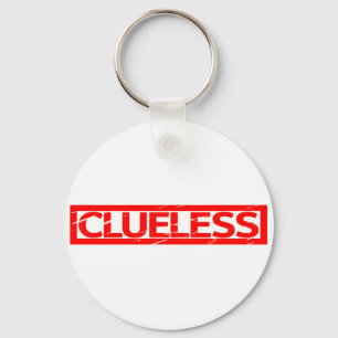 Clueless Stamp Key Ring