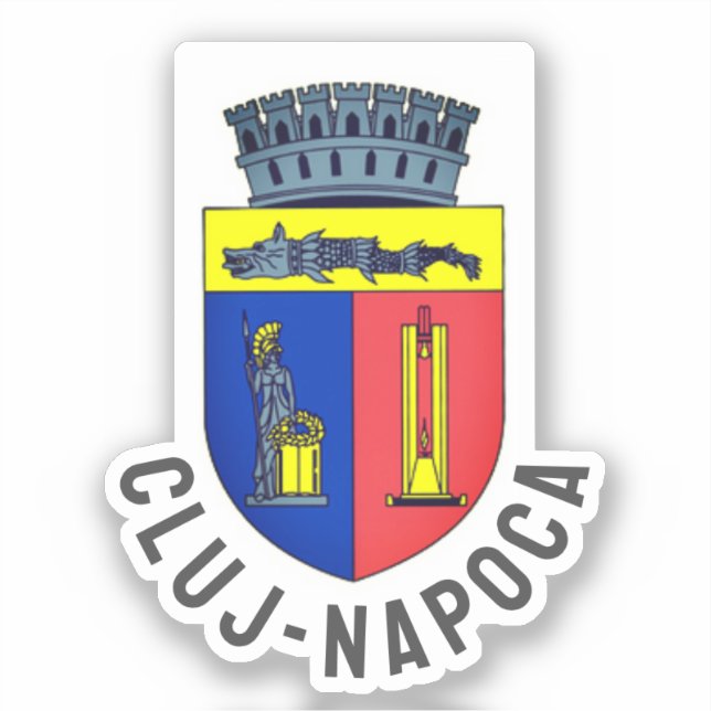 Cluj-Napoca coat of arms, Romania (Front)