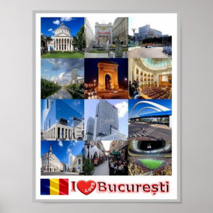 Cluj-Napoca - Mosaic - Romania - Poster