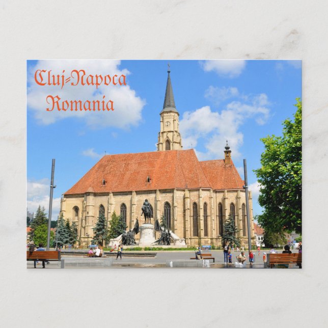Cluj Napoca, Romania Postcard (Front)