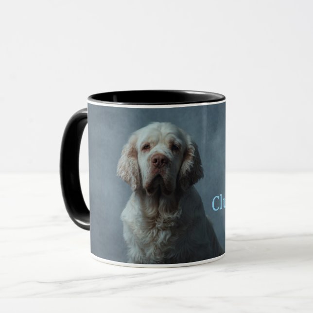 Clumber Spaniel Coffee Mug (Front Left)