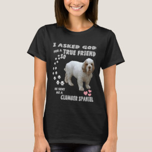 Clumber Spaniel Dog  Spaniel Mum Dad Clumber Spani T-Shirt