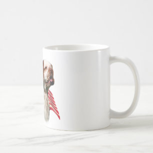 Clumber Spaniel Flag Coffee Mug