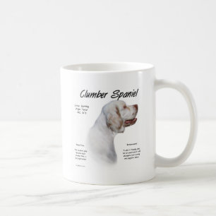 Clumber Spaniel History Design Coffee Mug