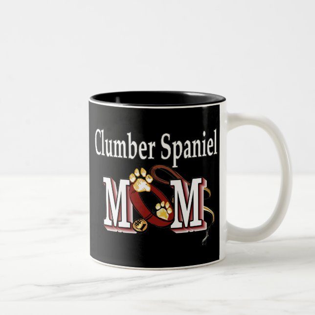 Clumber Spaniel Mum Mug (Right)