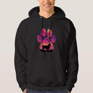 Clumber Spaniel Paw Mom Dad Dog Women Men Hoodie
