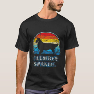 Clumber Spaniel Vintage Design Dog T-Shirt