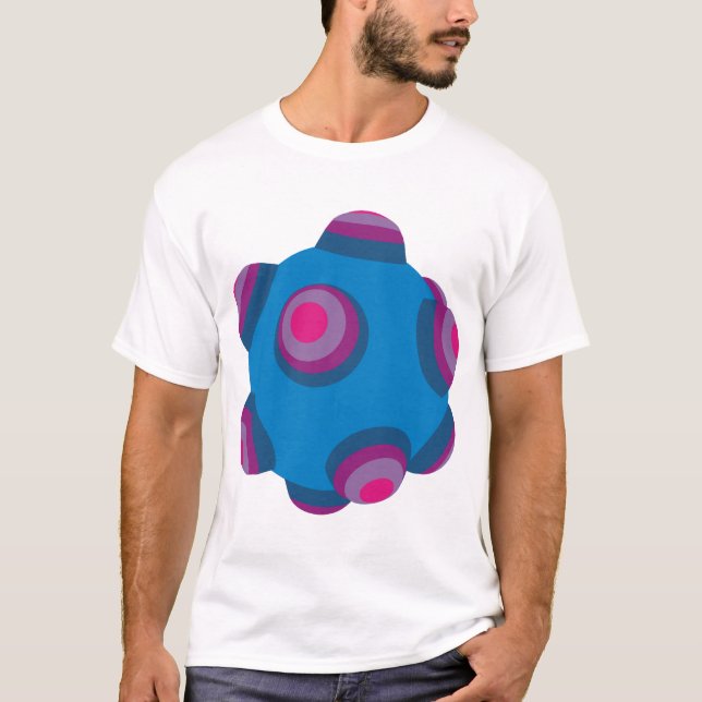 ClumpBubble - Blue/Purple T-Shirt (Front)