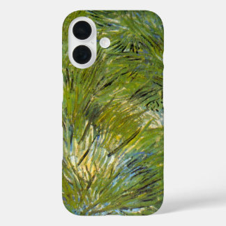 Clumps of Grass by Vincent van Gogh iPhone 16 Case