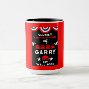 Clumsy Accident Get Well Mug