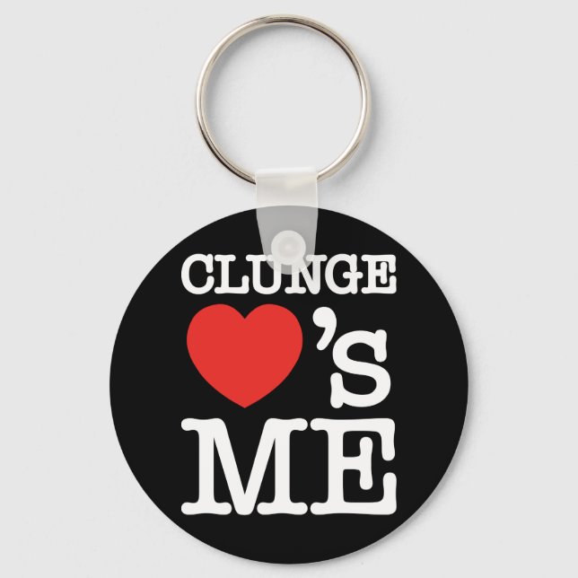 CLUNGE LOVE's ME Key Ring (Front)