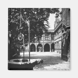 Cluny Hotel seen from the courtyard, Paris Magnet