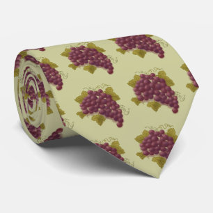 Cluster Grapes Tie