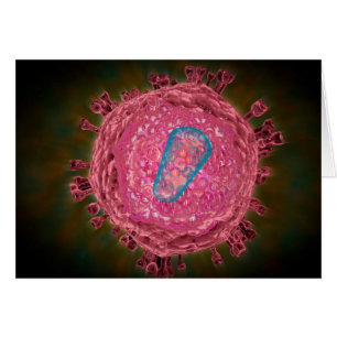 Cluster Of HIV Virus 2