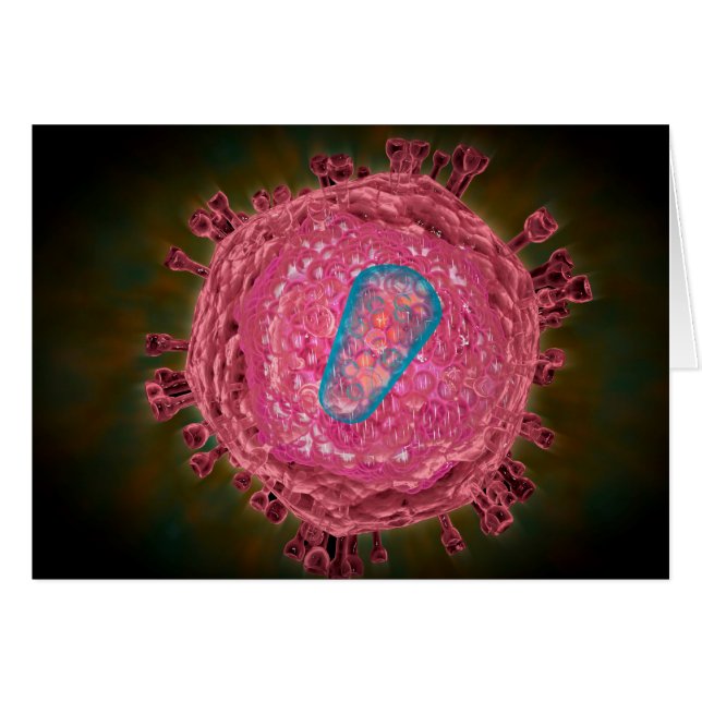 Cluster Of HIV Virus 2 (Front Horizontal)