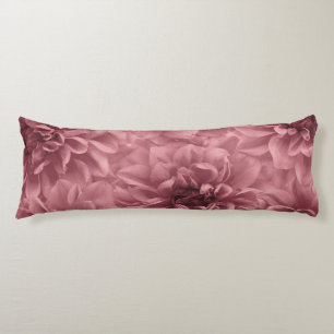Cluster of Light Mauve Dahlias Floral Body Cushion