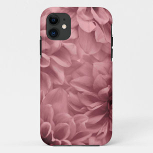 Cluster of Light Mauve Dahlias Floral iPhone 11 Case