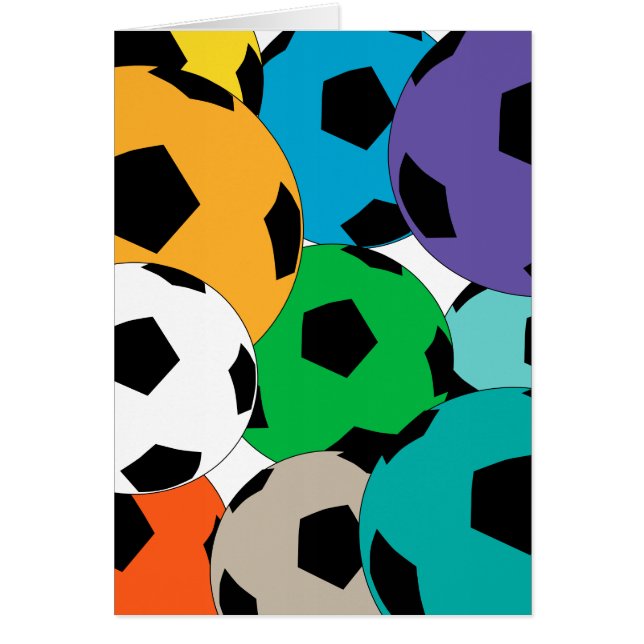 cluster of soccer balls (Front)