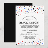 Cluster of Stars | Black History Event RWBB White