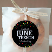 Cluster of Stars Celebrate Juneteenth Black RYGB
