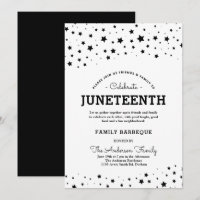 Cluster of Stars | Juneteenth Black Stars Theme