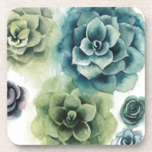 Cluster of Succulents Coaster