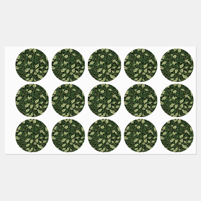 Cluster of Vines in Shades of Green (Sheet)