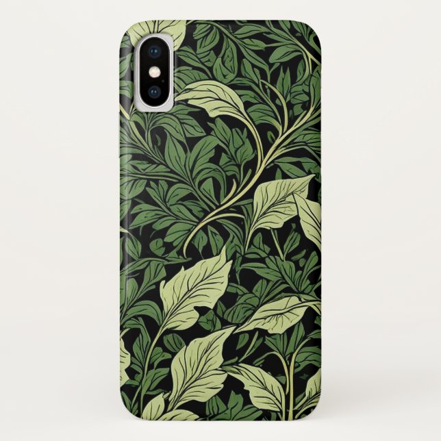 Cluster of Vines in Shades of Green Case-Mate iPhone Case (Back)