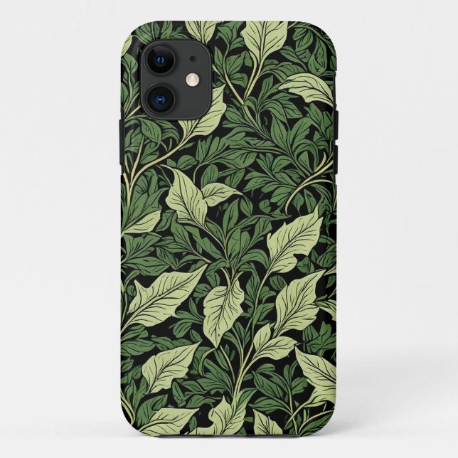 Cluster of Vines in Shades of Green Case-Mate iPhone Case (Back)