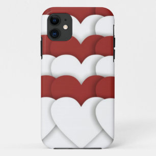 Clustered Hearts iPhone 11 Case