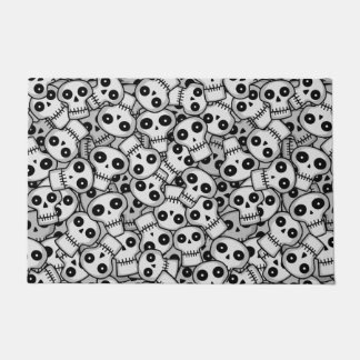 Clustered Skulls Doormat