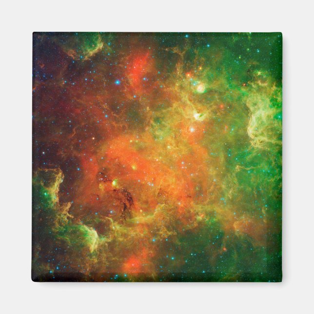 Clusters Of  Stars In The North American Nebula. Magnet (Front)