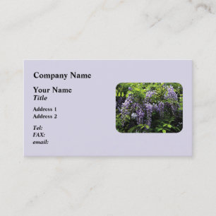 Clusters of Wisteria Business Card