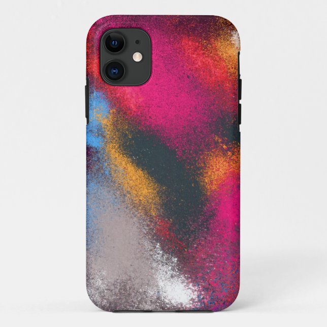 Clusters Red Case-Mate iPhone Case (Back)