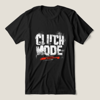 🔥 Clutch Mode Activated – Bold Gaming Typography  Tri-Blend Shirt