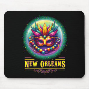 Cly New Orleans Bourbon Street Cool Fun Nola Mardi Mouse Pad