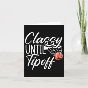 Cly Until Tip Off Bysketbyll Player Hoop Junkie Card