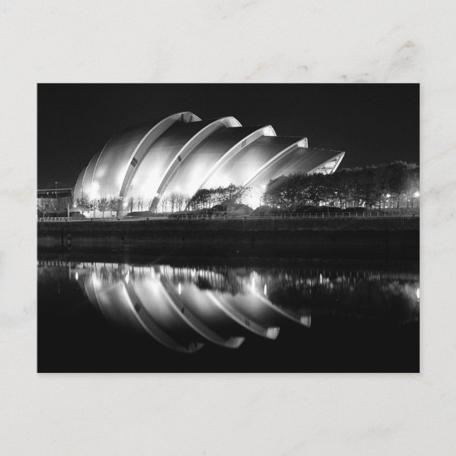 Clyde Auditorium in Glasgow Postcard (Front)