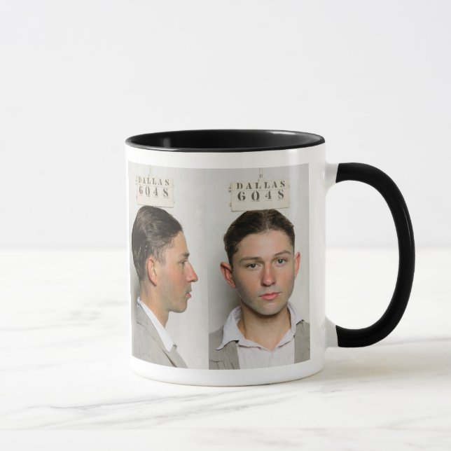 Clyde Champion Barrow Arrest Dallas Circa 1926  Mug (Right)
