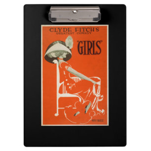 Clyde Fitch's Greatest Comedy, "Girls" Theatre 2 Clipboard