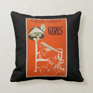 Clyde Fitch's Greatest Comedy, "Girls" Theatre 2 Cushion