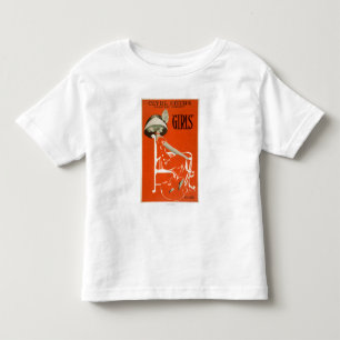 Clyde Fitch's Greatest Comedy, "Girls" Theatre 2 Toddler T-Shirt
