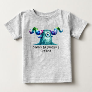 Clyde - One-Eyed Curious Monster Baby T-Shirt