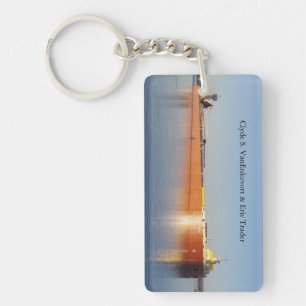 Clyde S. VanEnkevort & Erie Trader key chain