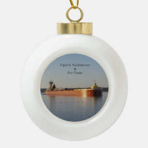 Clyde S. VanEnkevort & Erie Trader ornament