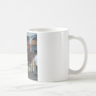 Clydesdale 6 horse hitch coffee mug