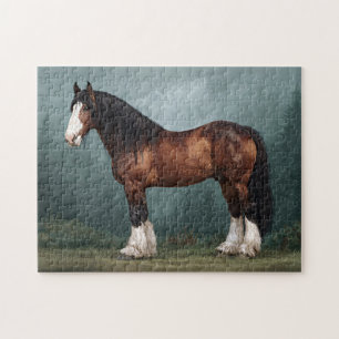 Clydesdale Horse Jigsaw Puzzle